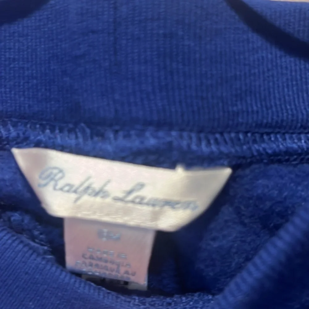 New Ralph Lauren Boy’s Girl’s Blue Joggers Sweats Sweat pants size 18 Months NWT